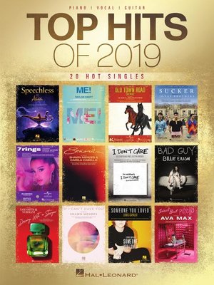 cover image of Top Hits of 2019 Songbook